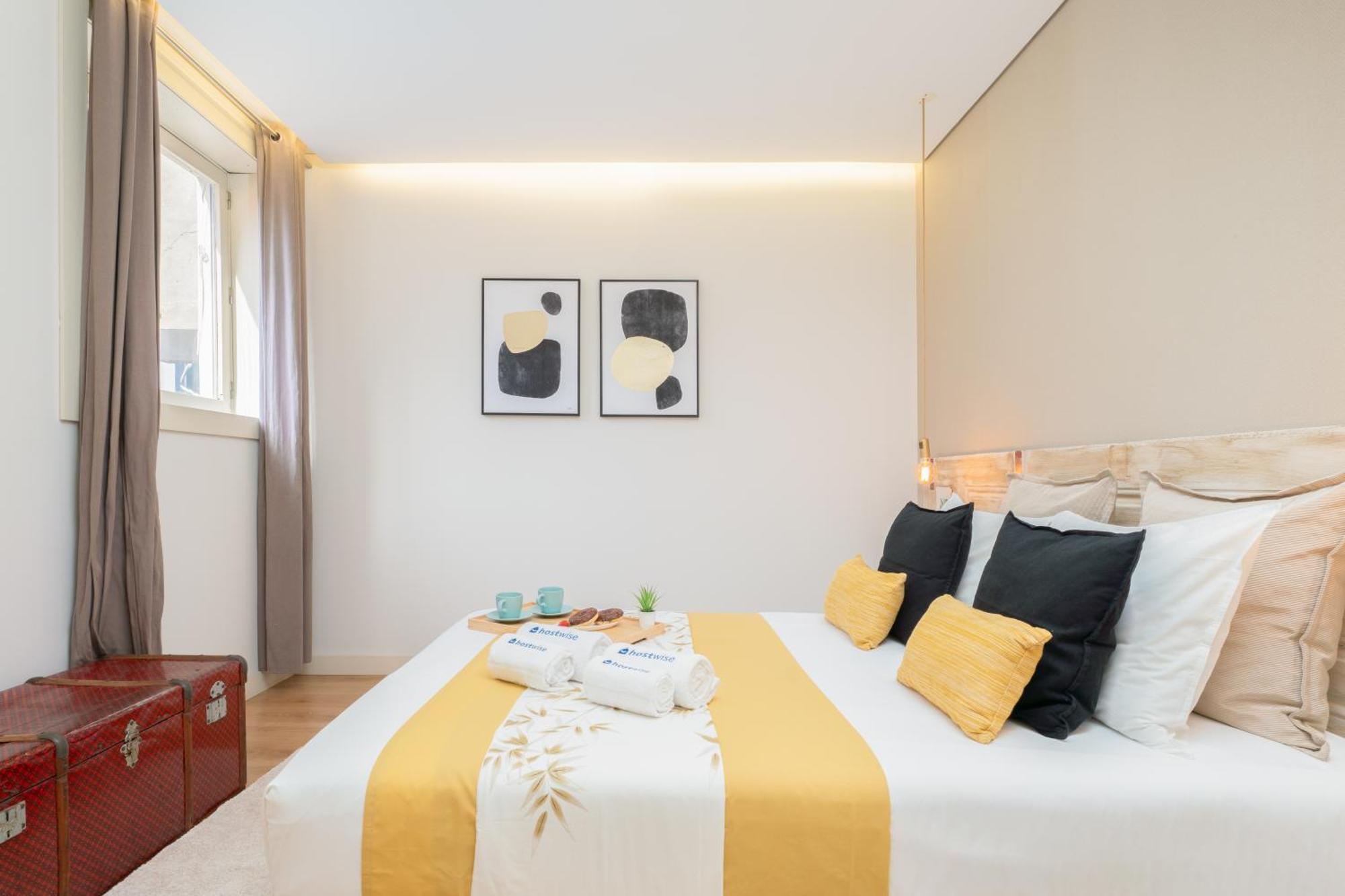 Appartement Host Wise - Colorful Bright Flat With Balcony à OOporto Chambre photo