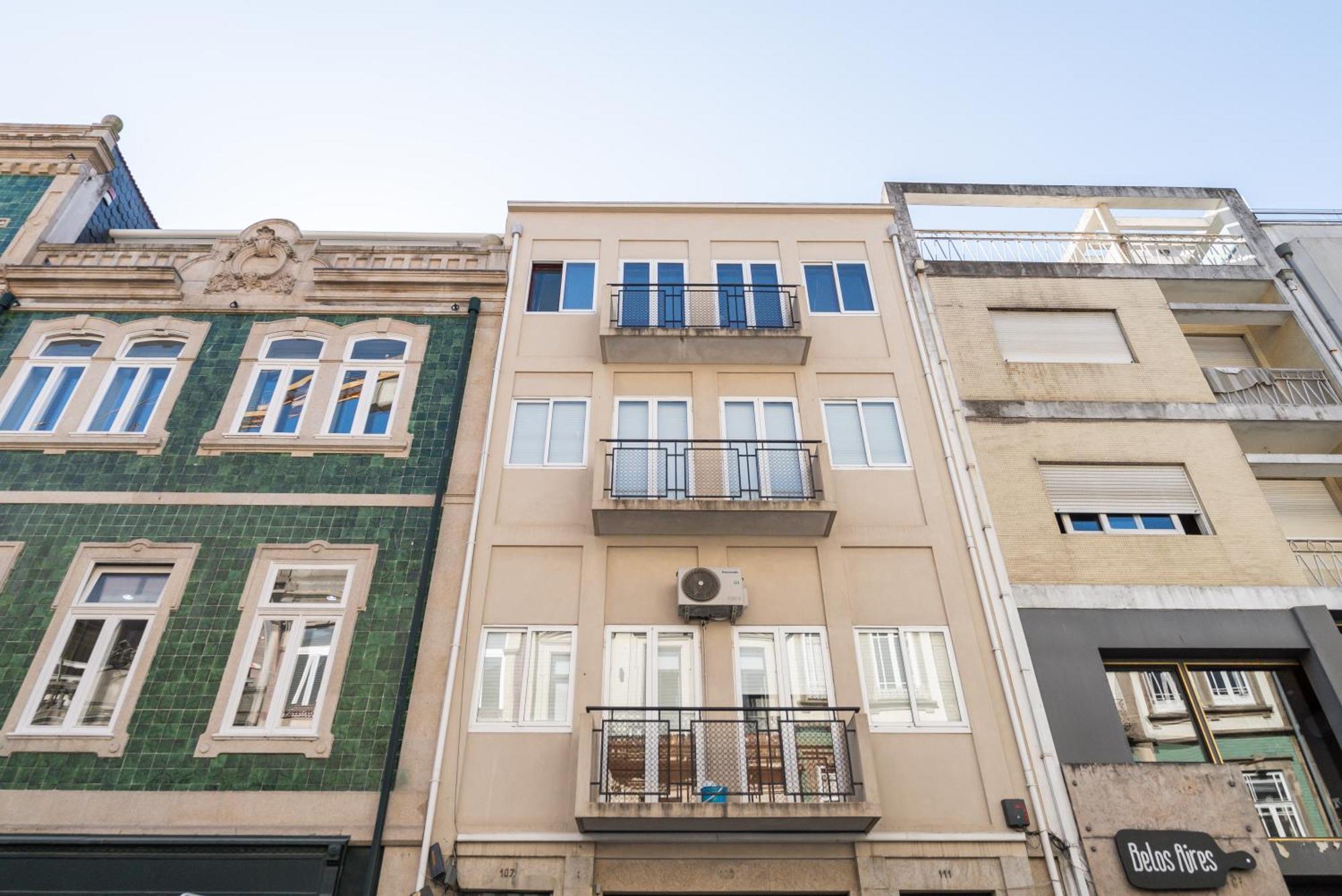 Appartement Host Wise - Colorful Bright Flat With Balcony à OOporto Chambre photo
